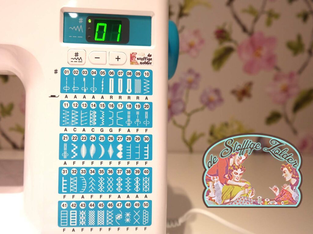 Naaimachine Janome DC2010 De Stoffige Zolder