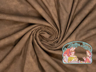 Vegan bruin imitatie leder gewassen