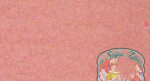 Boucle pink wool