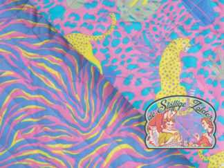 Quilted gele panter roos gewatteerd