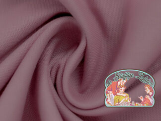 Heide uni vintage roos katoen