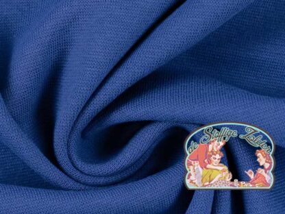 Vanessa uni royal blue tricot jersey