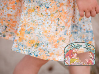 Lots of flowers double gauze tetra babycotton