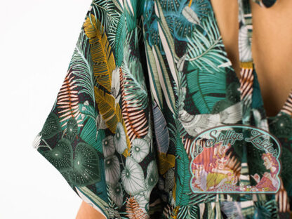 Foliage Song viscose rayon voile