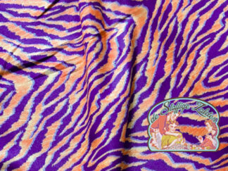 A La Ville voile tiger purple
